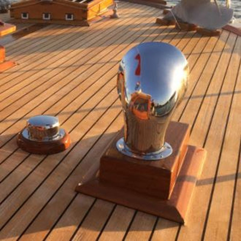 Davey Bronze Cowl Vent - Polished Bronze